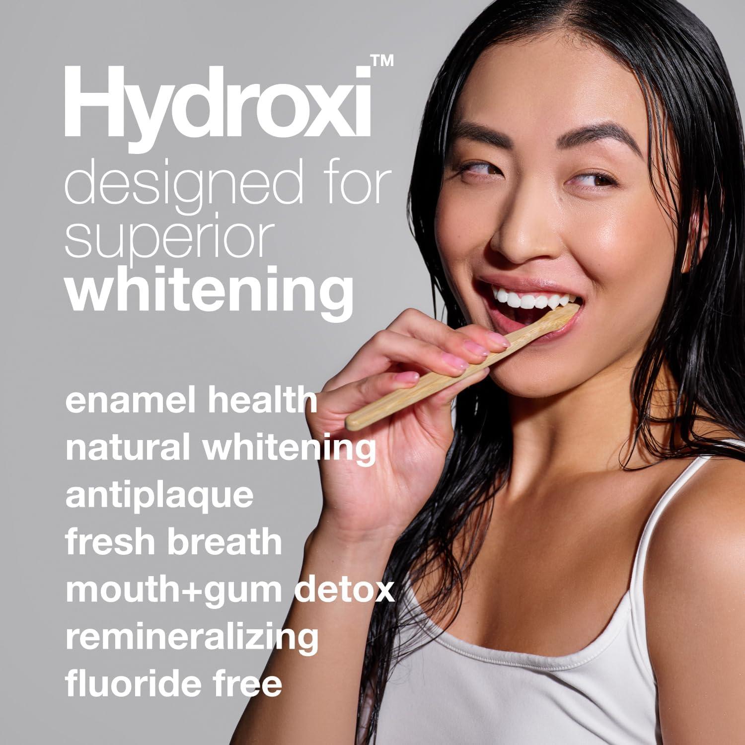 image:imageDavids Hydroxi Fluoride Free Nano Hydroxyapatite Toothpaste for Remineralizing Sensitive Support Whitening Antiplaque SLS Free Natural Peppermint 525oz Made in USA 3 Pack2 Whitening Peppermint