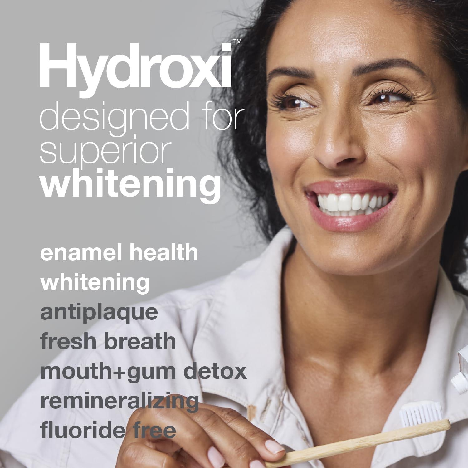 image:imageDavids Hydroxi Fluoride Free Nano Hydroxyapatite Toothpaste for Remineralizing Sensitive Support Whitening Antiplaque SLS Free Natural Peppermint 525oz Made in USA 3 Pack2 Whitening Peppermint